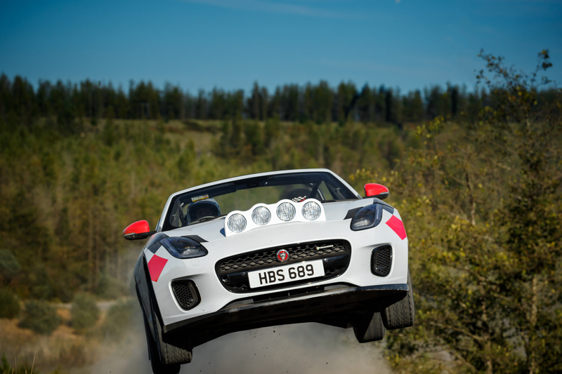 Illustration for article titled Jaguar Built an F-Type Rally Car